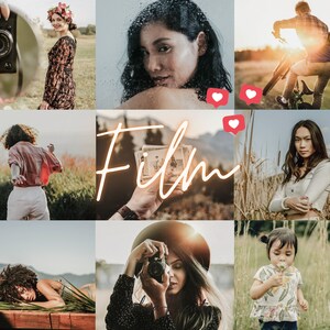 Film LUTs & Presets, Cinematic Vintage LUTs for Creative Video Editing, Add Retro Vibes with Lightroom, CapCut, Premiere, Final Cut Pro apps, Image 3