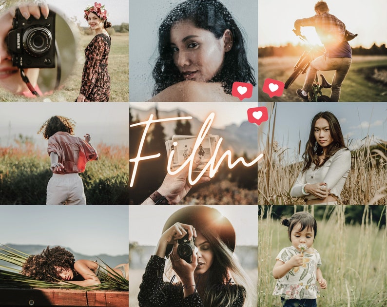 Film LUTs & Presets, Cinematic Vintage LUTs for Creative Video Editing, Add Retro Vibes with Lightroom, CapCut, Premiere, Final Cut Pro apps, Image 3