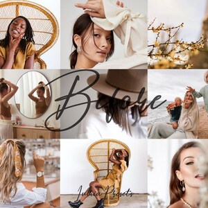 Boho Warm LUTs Pack, Cinematic Look Up Tables for Davinci Resolve & Premiere, Video Color Grading Presets, Ultimate LUTs Collection, Image 2
