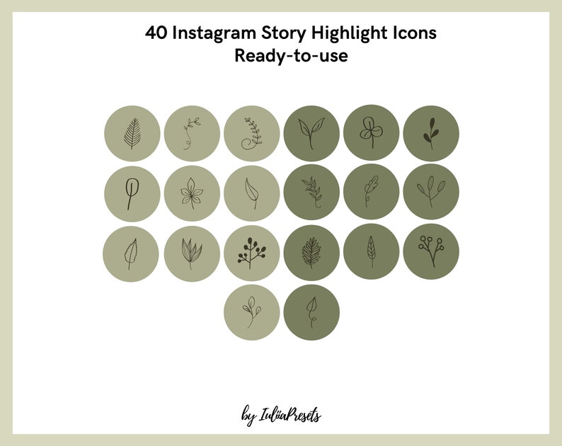 Highlight Covers Instagram Stories Highlights Botanical Hand Drawn Icons Insta Story Highlights Instagram Story Highlight Icons BOTANICAL