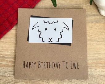 Happy Birthday Ewe Etsy