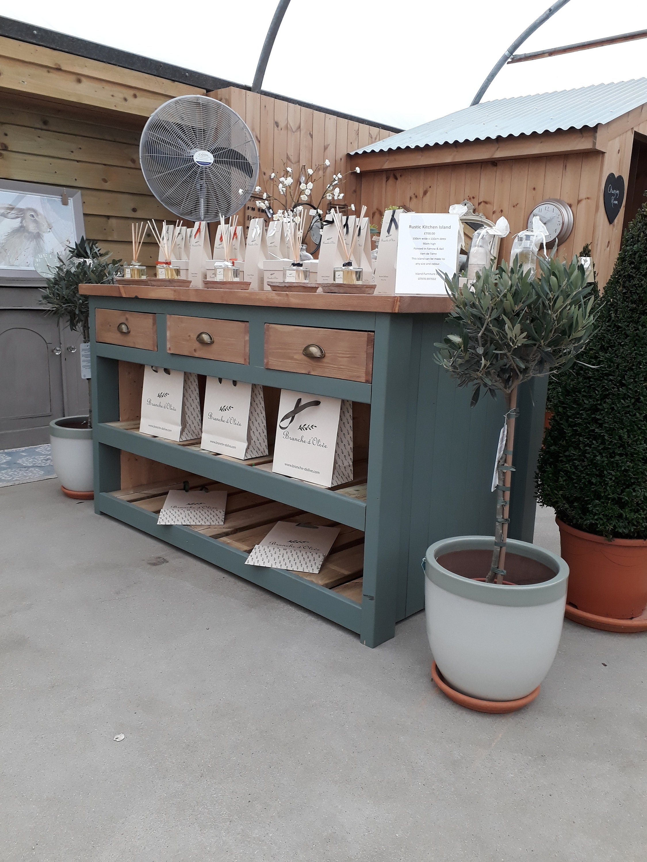 Rustic Kitchen Breakfast Bar / Island Solid Pine Handmade. Etsy