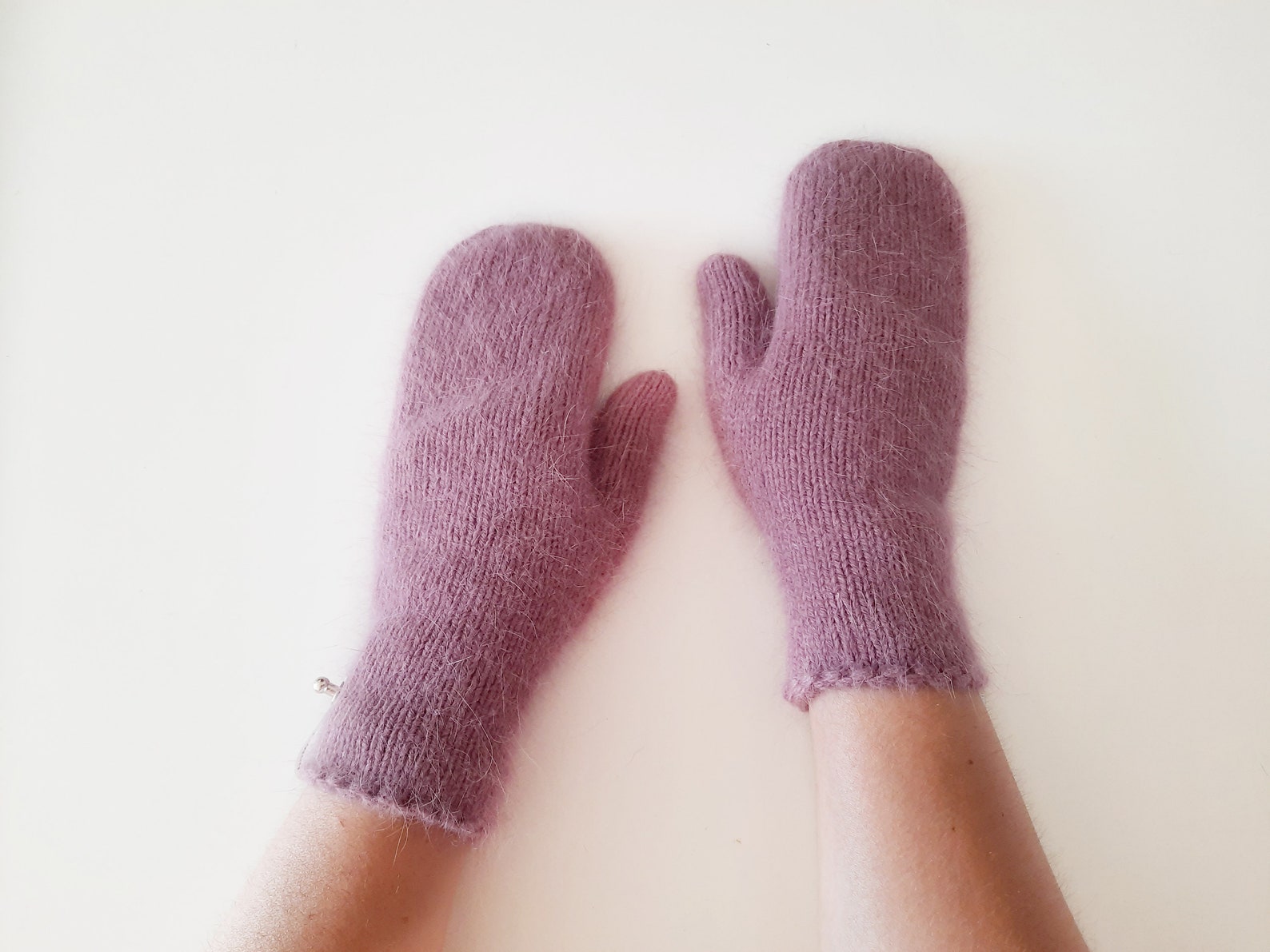 Angora mittens soft warm fluffy handmade mittens for girls Etsy