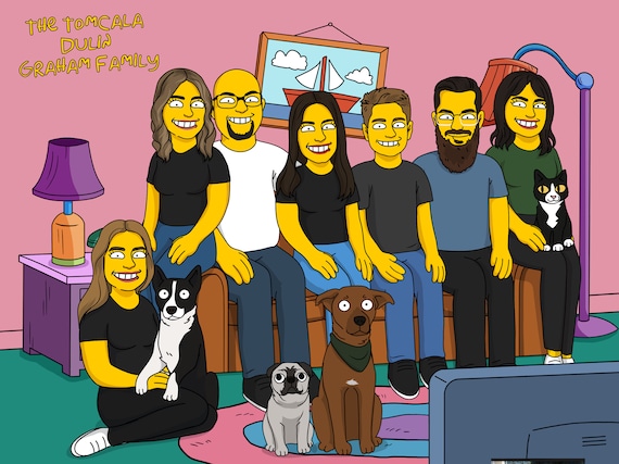 La famiglia Simpson dal 1987 a oggi La famiglia Simpson dal 1987 a oggi