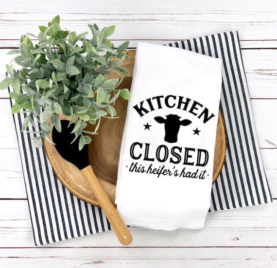 Kitchen Closed Rustic Kitchen Towel