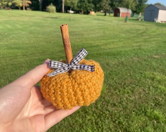 Crochet Pumpkin | Handmade | Fall Home Decoration | Crochet Pumpkin Decoration | Fall | Stuffed Pumpkin | Thanksgiving | Autumn | Harvest