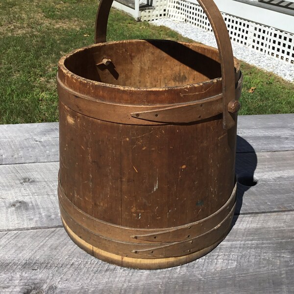 Firkin Bucket Etsy