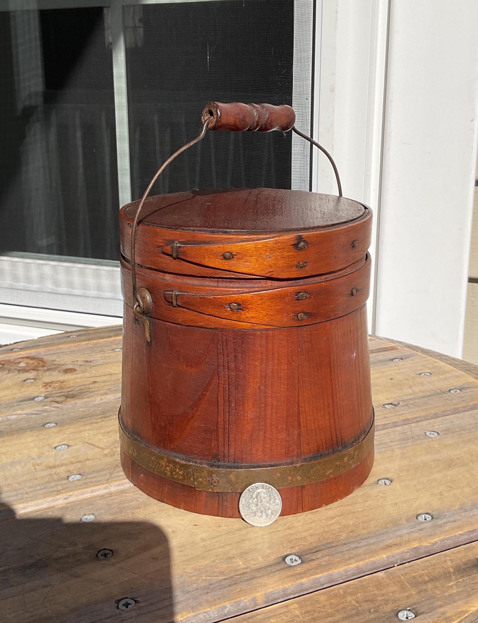 Antique rice bucket - Etsy 日本