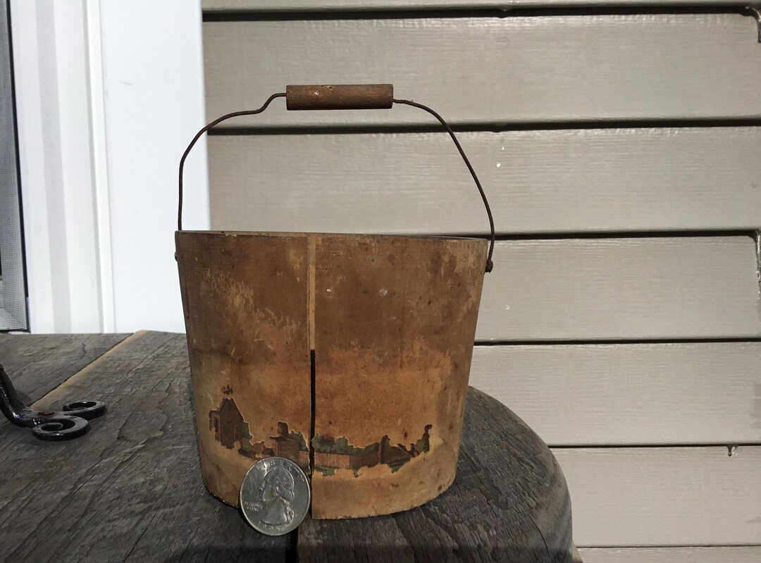 Antique Stamped E. Murdock & Co. Winchendon Mass. Tiny Wood Etsy France