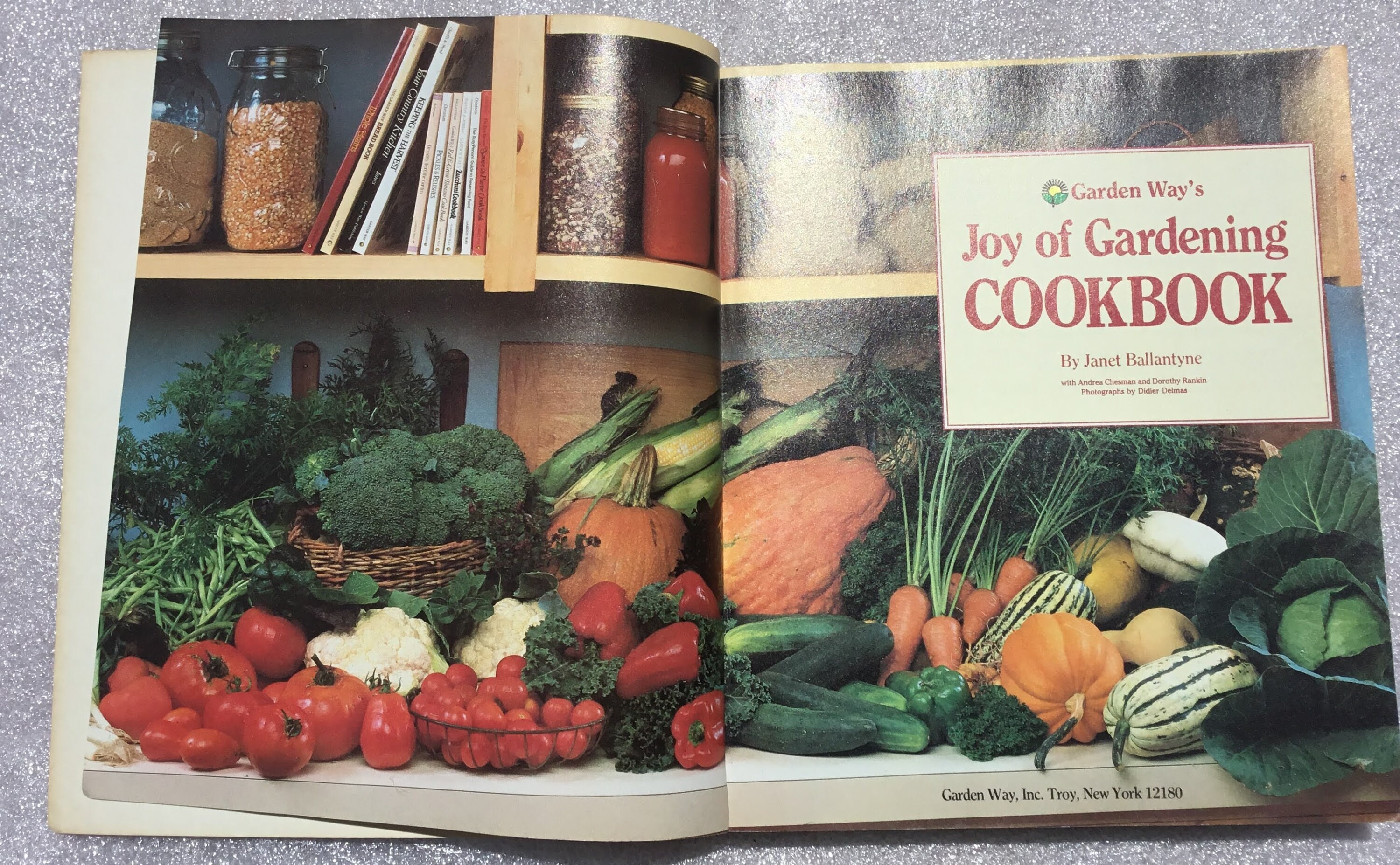 The Joy of Gardening Cookbook by Janet Ballantyne 1984 | Etsy