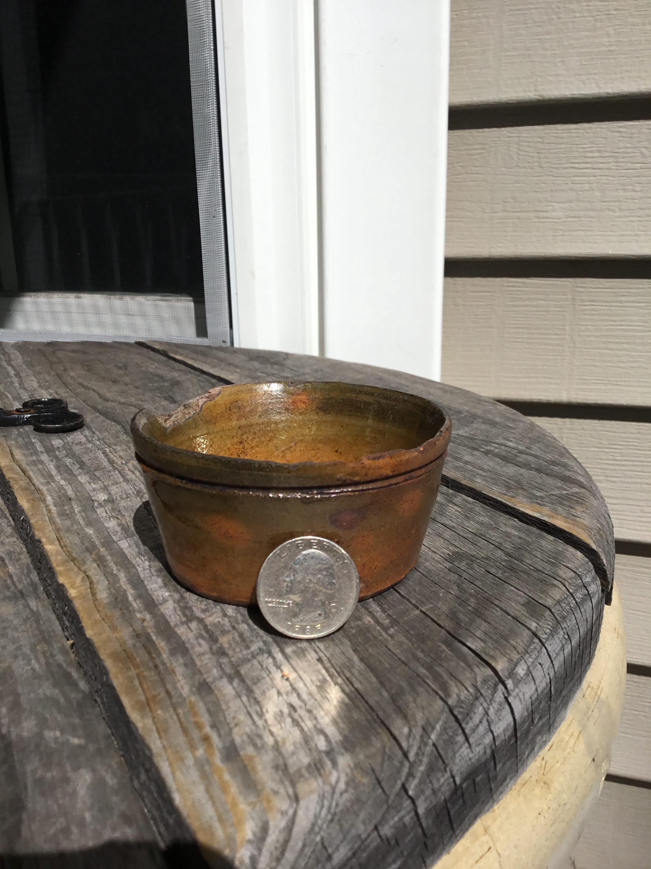 1800年代 アメリカ 無地 レッドウェア皿 プレート アンティーク 1800年代 アメリカ 無地 レッドウェア皿 プレート アンティーク