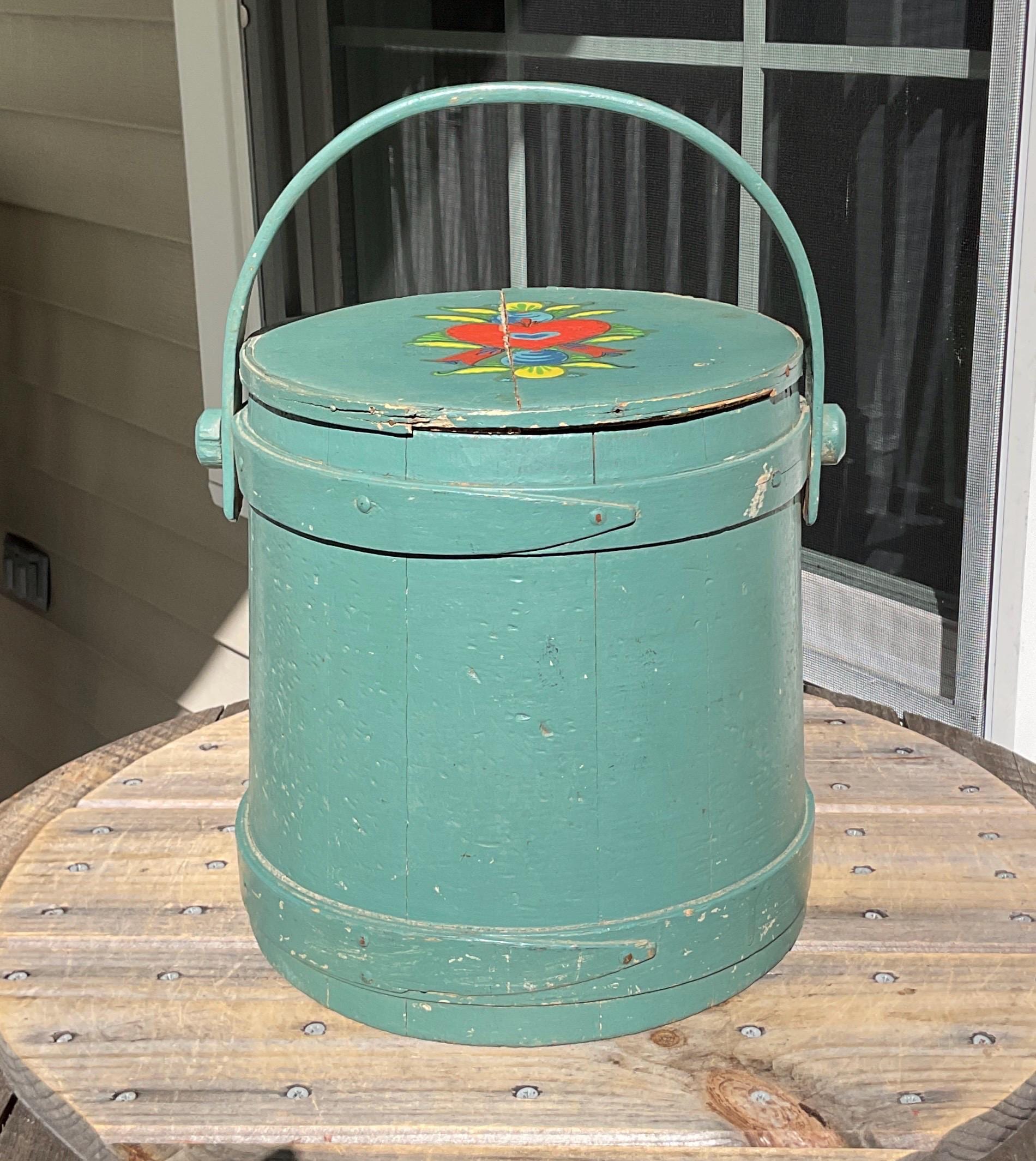 Antique Firkin Bucket - Etsy