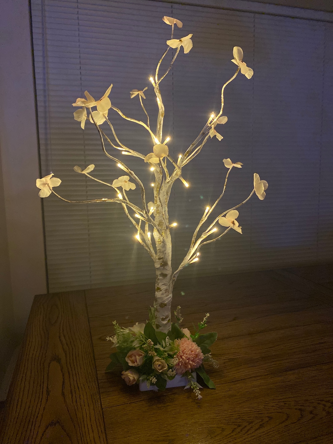 Lighted Tree Centerpiece Etsy