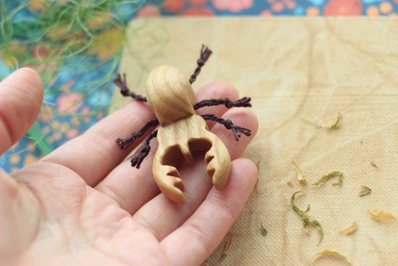 Wooden Stag Beetle. Wooden Insects. Wooden Toys. Toys Animals. Etsy