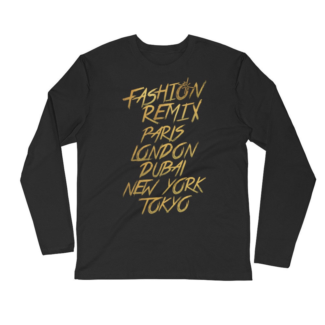 FASHION REMIX LONG Sleeve Shirt/inspirational Long Sleeve Shirt/super