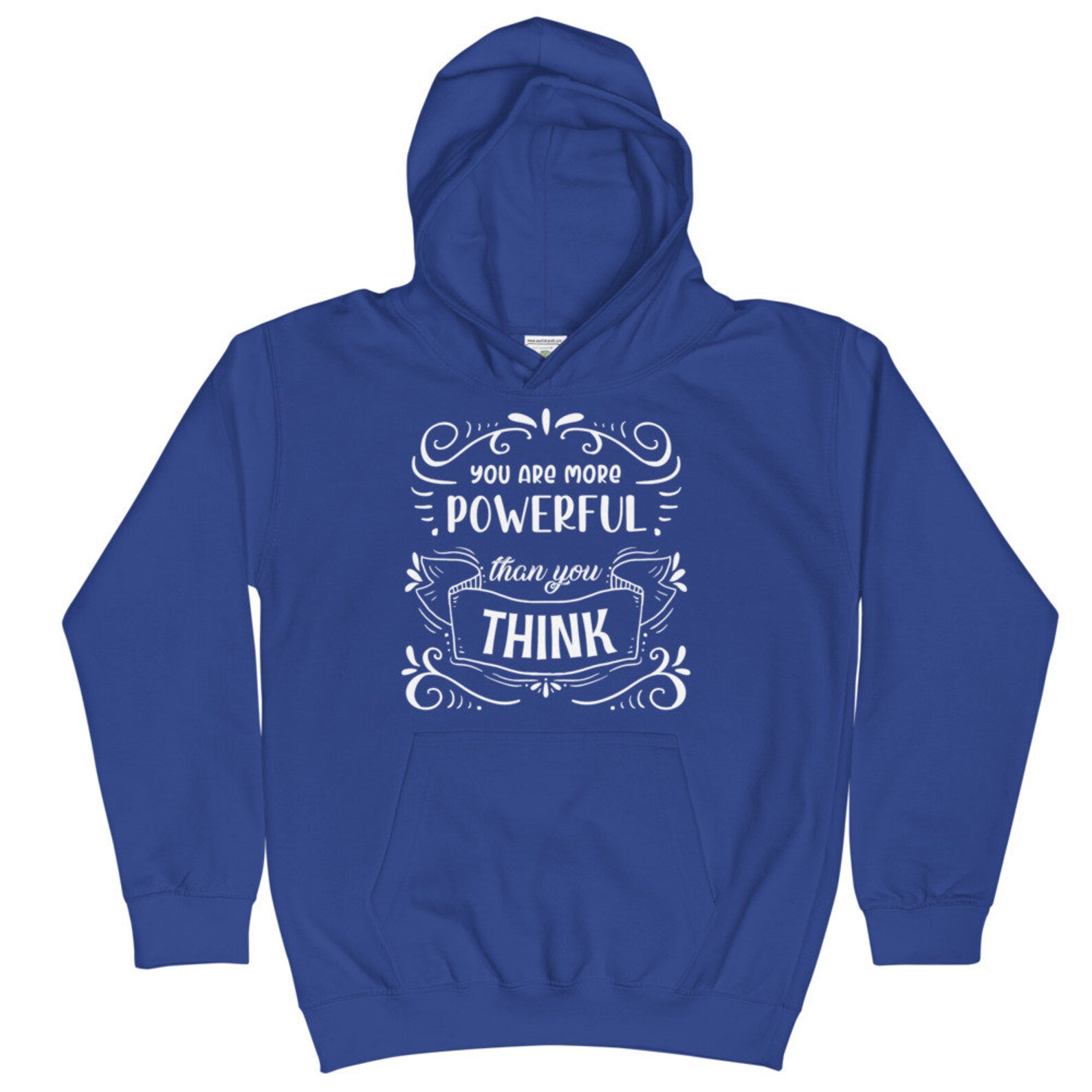 YOU ARE MORE Powerful Than You Think Kids Hoodie/motivational Hoodie