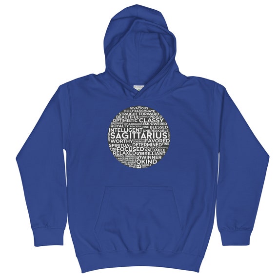 Sagittarius Kids Hoodie | Kids Zodiac Hoodie | Sagittarius Sign Hoodie | Astrology Hoodie | Gift For Sagittarius
