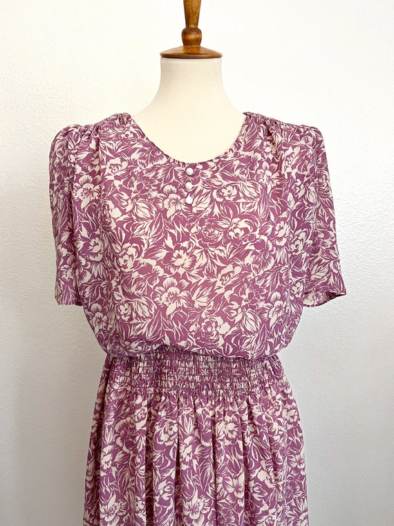 1980s Vintage Secretary Dress - Gem