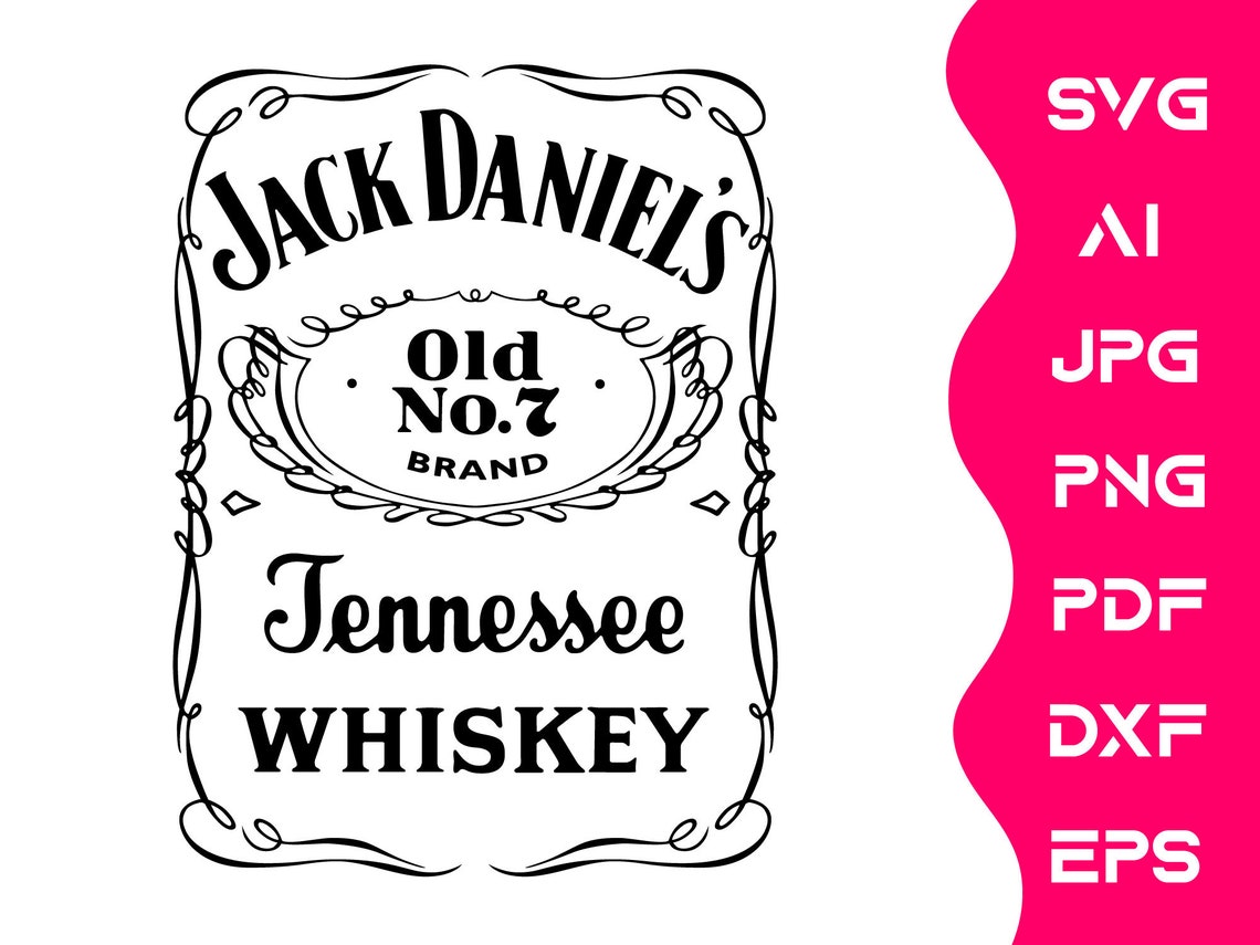 Download Jack Daniels Logo Vector Cricut Machine | Etsy