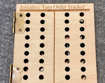 Tabletop Gaming: Initiative/Turn Order Tracker Box