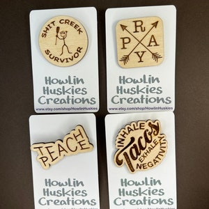 Wooden Pins - Set 2