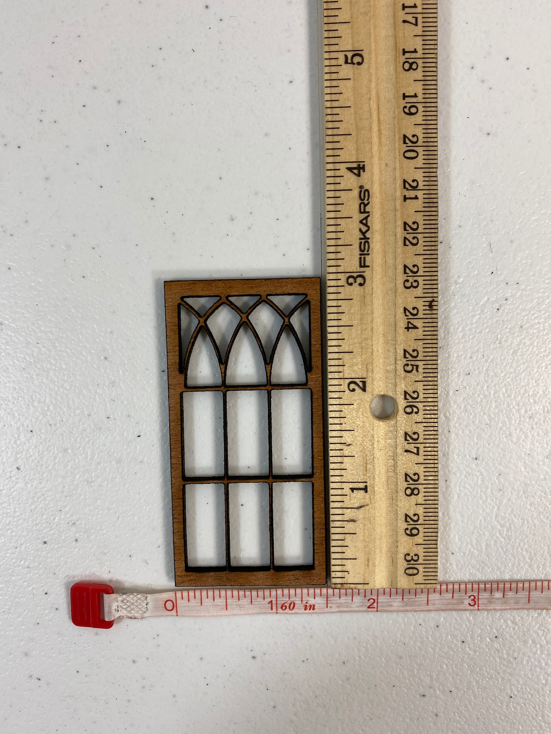 Rectangle Window Inserts Miniature Window Insert/panel Rectangular Design B Decorative Window ...