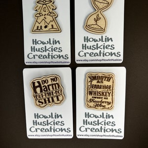 Wooden Pins - Set 3