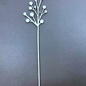 Unbemalte Holzblumen-Wildblume 20