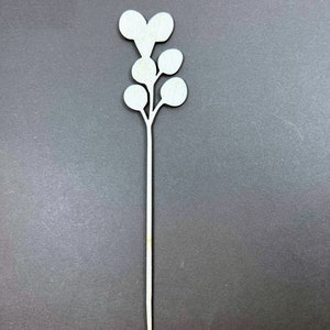 Unbemalte Holzblumen-Wildblume 17
