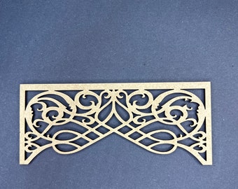 Miniature Victorian Style Fretwork Panel B