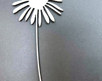 Unpainted Wooden Flowers-Daisy 2