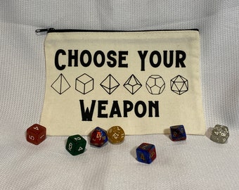 Tabletop Game Dice Bag