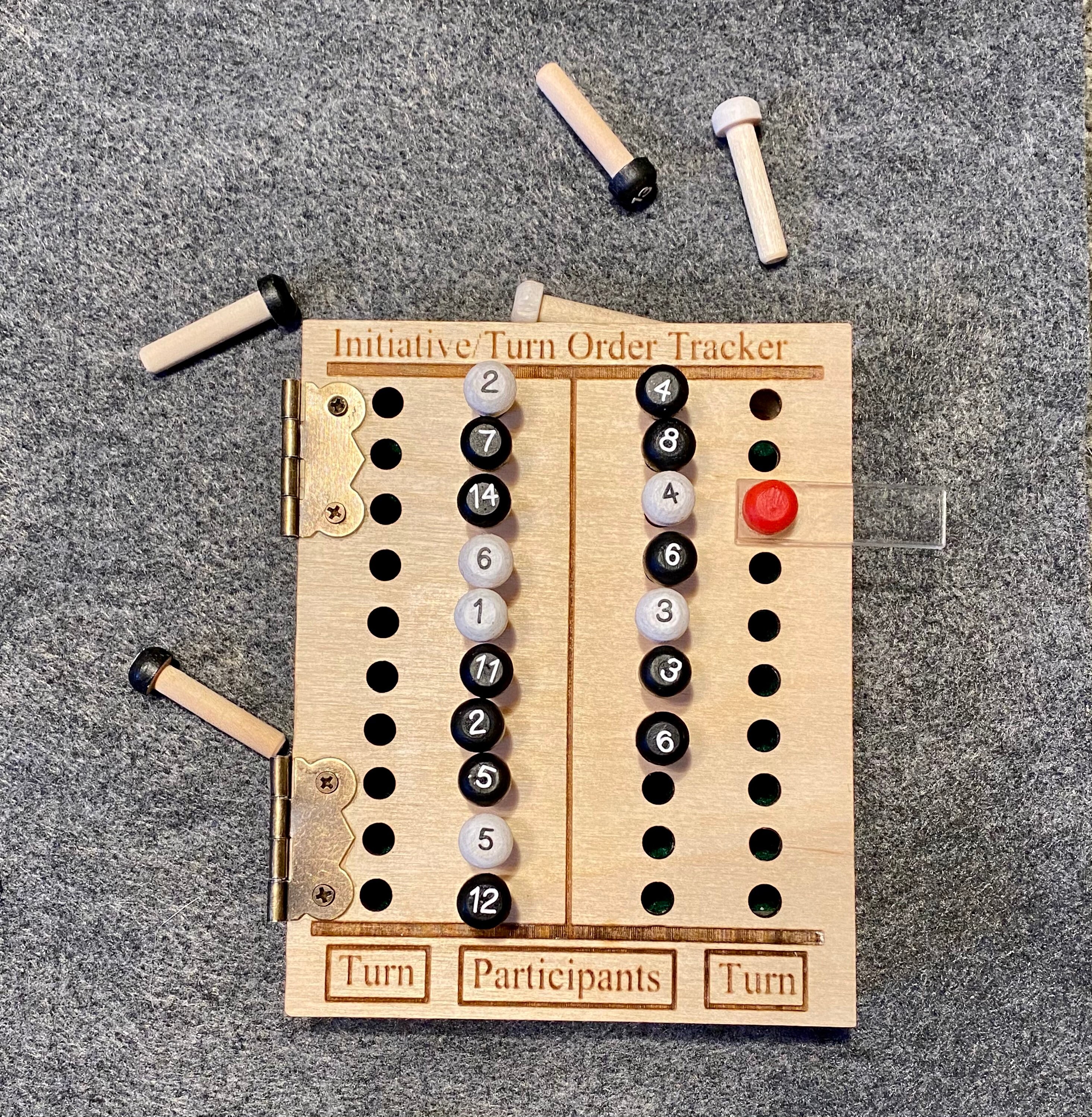 Tabletop Gaming: Initiative/turn Order Tracker Box - Etsy