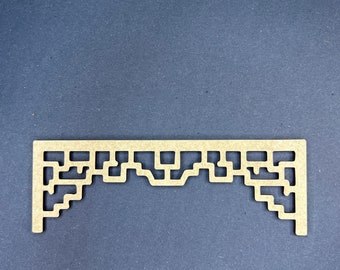 Miniature Victorian Style Fretwork Panel C