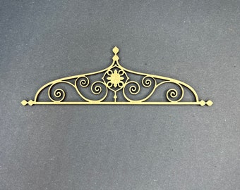 Miniature Victorian Style Fretwork Panel A
