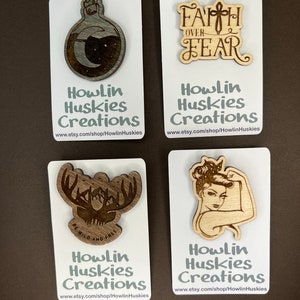 Wooden Pins - Set 5