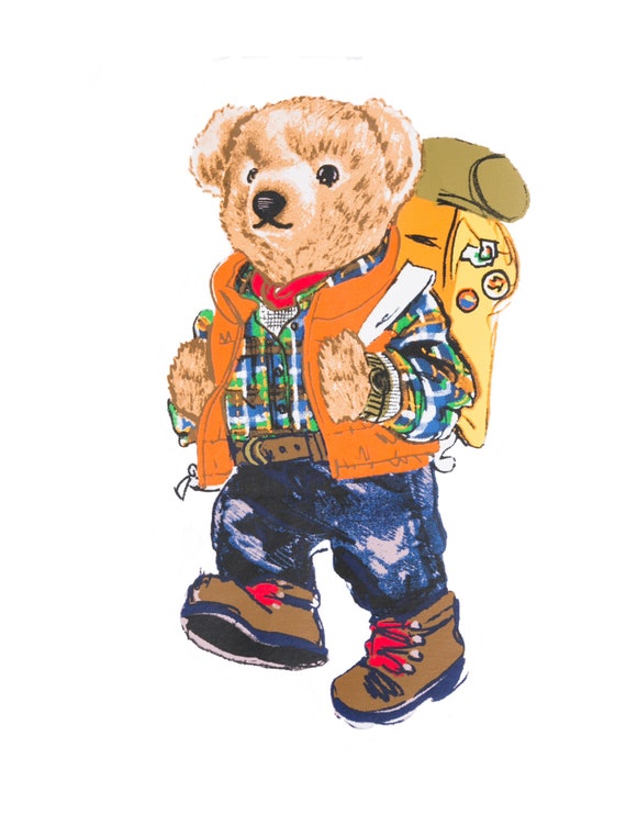 Polo bear print cheap