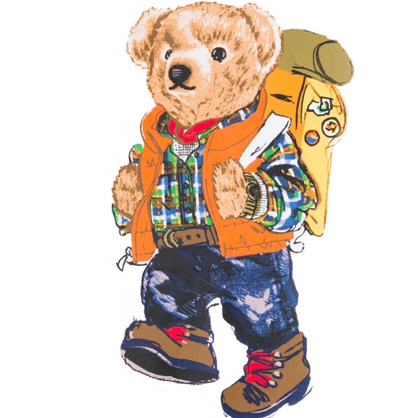 9X12 Print Polo Bear RRL RLX RL