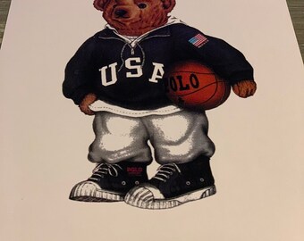 Polo basketball cheap bear