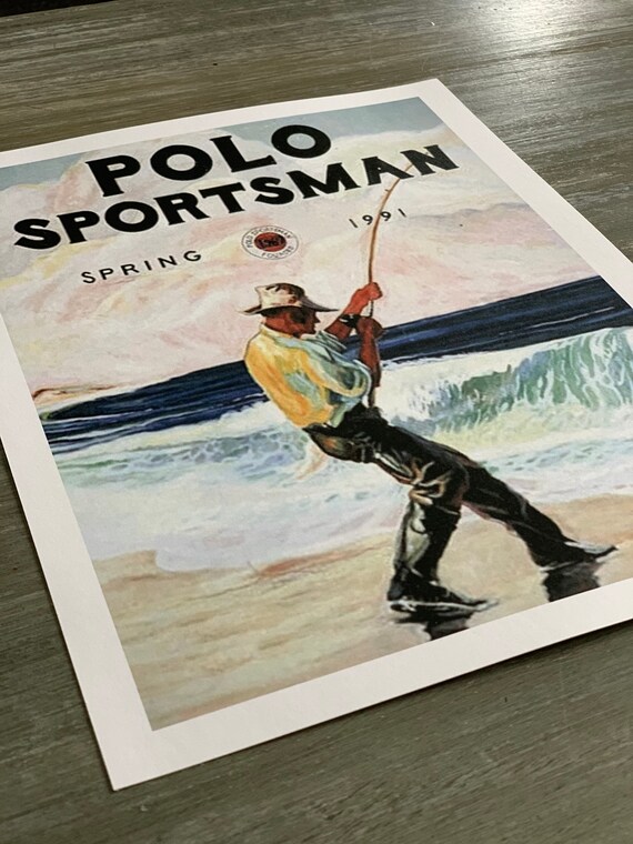 9x12 Polo Sportsman Print - Etsy