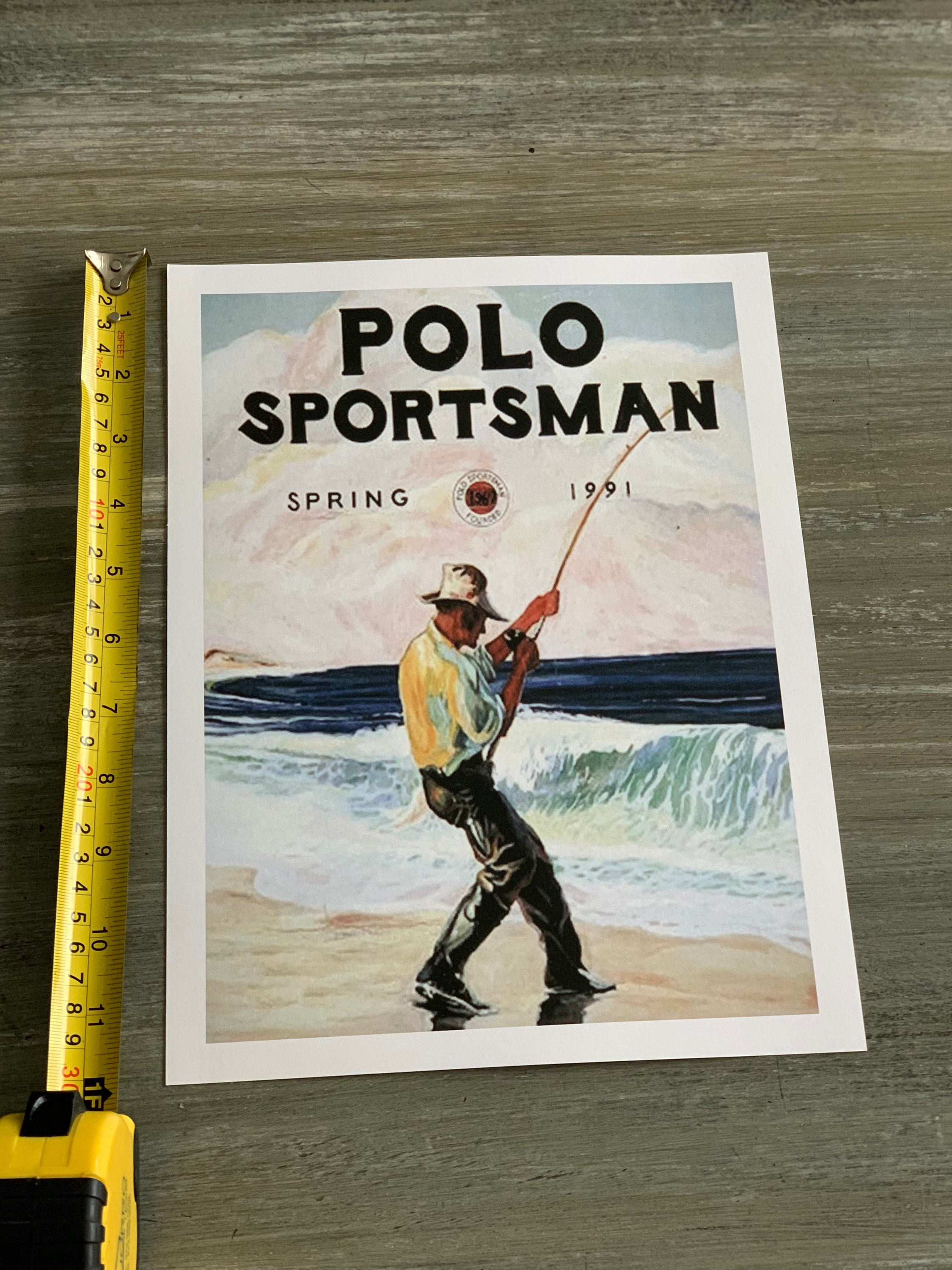 9x12 Polo Sportsman Print - Etsy