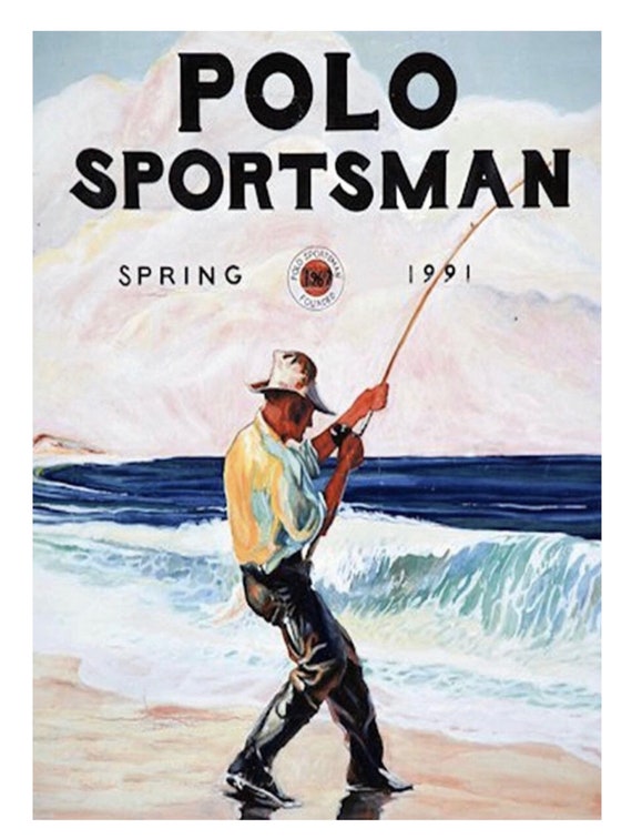 9x12 Polo Sportsman Print - Etsy