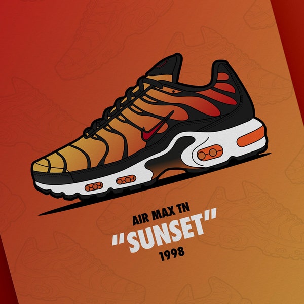 Air Max TN 'Sunset' Imprimer