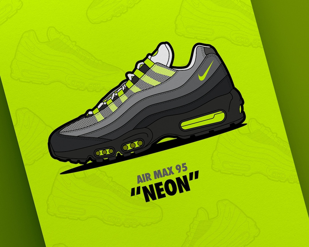 Air Max 95 'Néon' Imprimé France