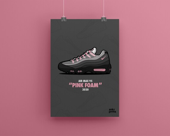 mens nike air max 95 pink foam