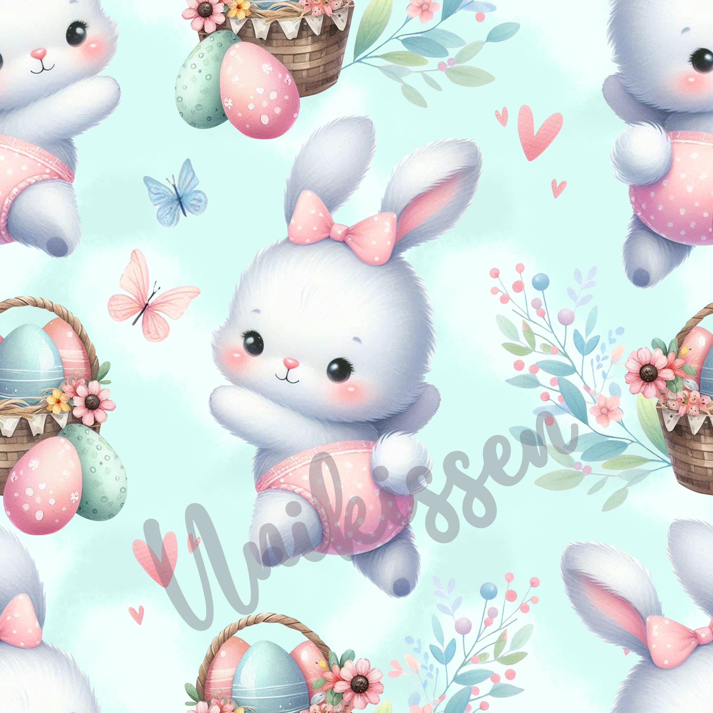 Spitzenstoff Baumwolle Ostereier Patchworkstoff Baumwollstoff