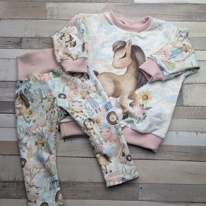 Super Cute Set Pony, Horse Baby Gr. 74-86, Pony, Farm, Horse Girl, Rider