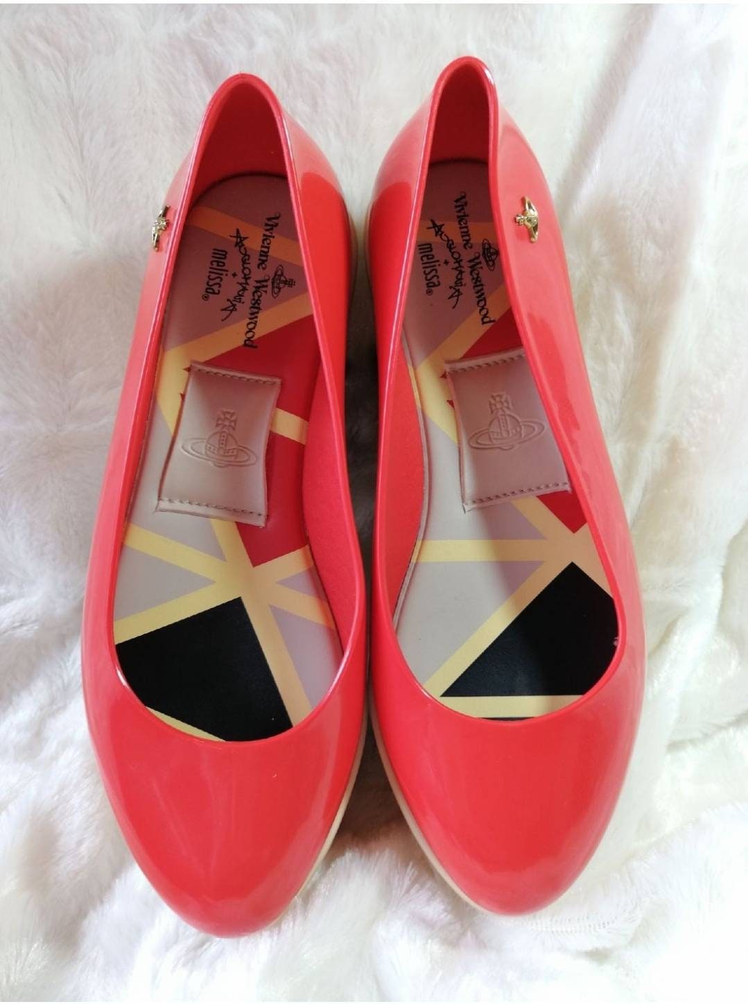 Vivienne Westwood Anglomania x Melissa Rocking Horse Ballerina's Zeer zeldzame nieuwe schoenen US 7 EUR 38 UK 5 Schoenen damesschoenen Mary Janes 