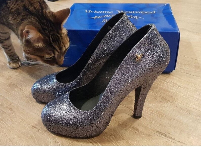 Vivienne Westwood Anglomania Melissa Skyscraper Glitter US 9 EUR 40 shops