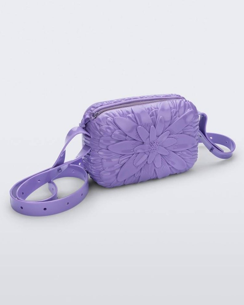 Melissa Panc Bag Isabela Capeto 3D Flower Petals Purple New | Etsy
